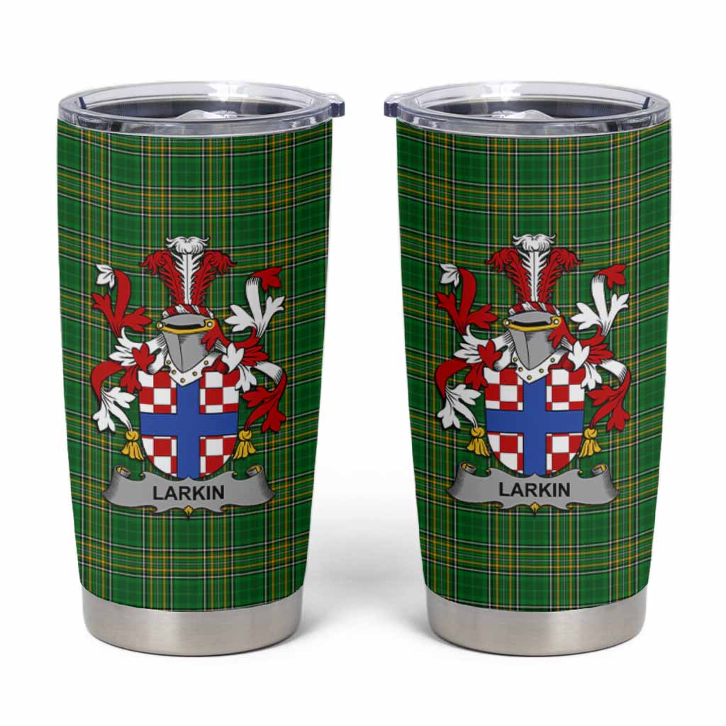 Larkin Irish Coat of Arms Insulated Tumbler Cup