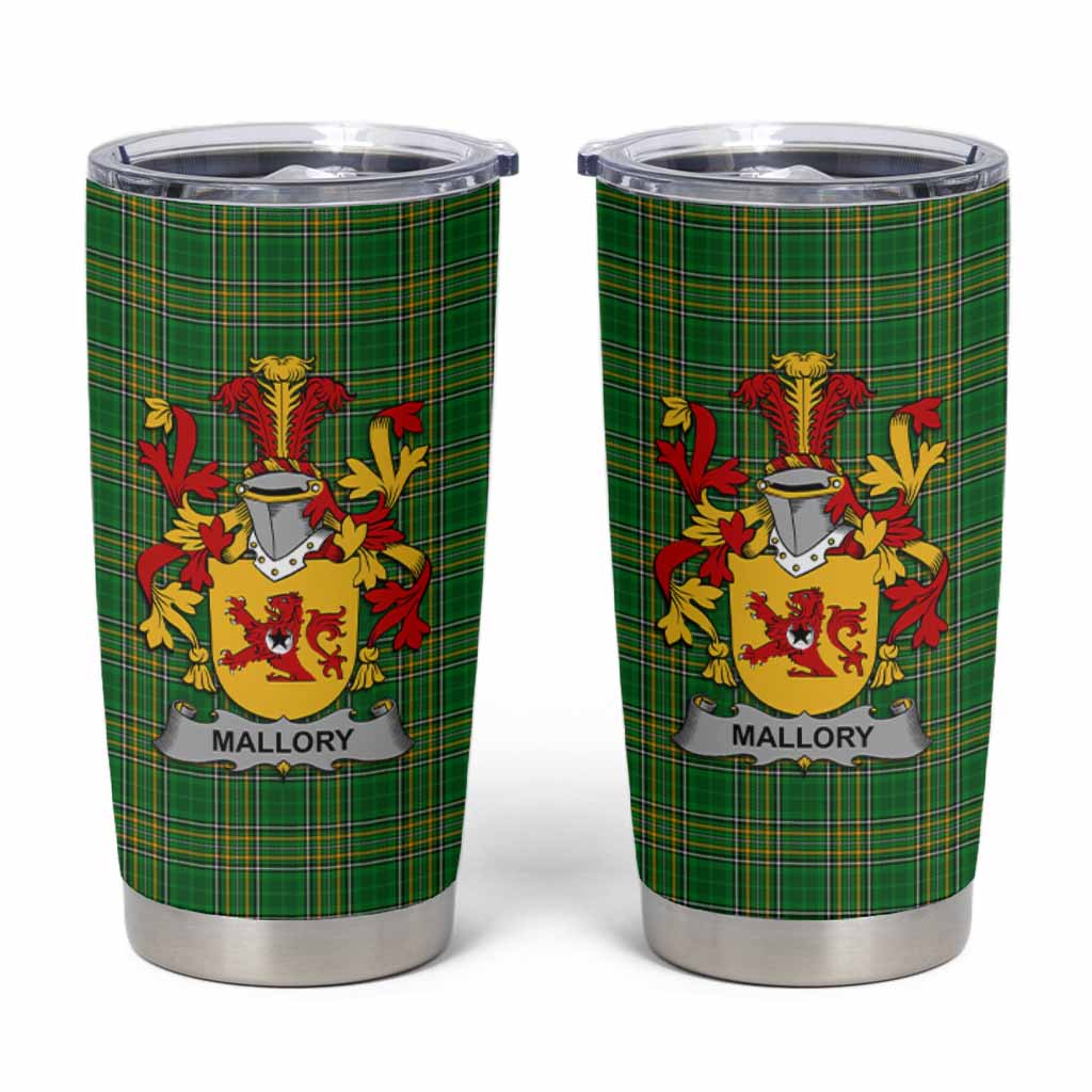 Mallory Irish Coat of Arms Insulated Tumbler Cup