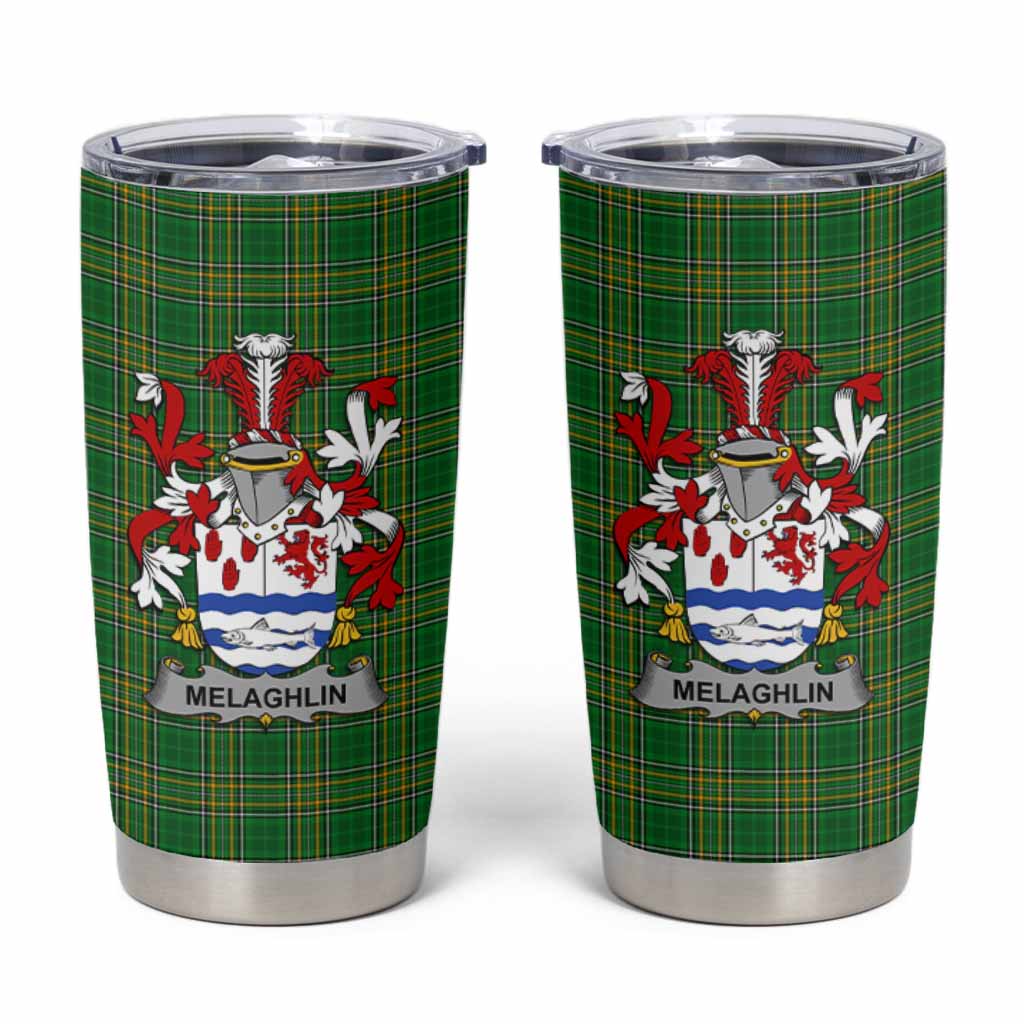 Melaghlin Irish Coat of Arms Insulated Tumbler Cup