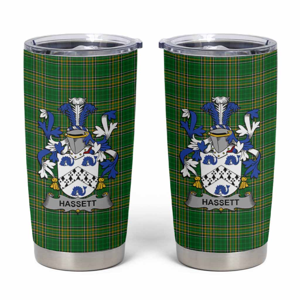 Hassett Irish Coat of Arms Insulated Tumbler Cup