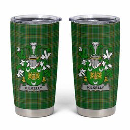 Kilkelly Irish Coat of Arms Insulated Tumbler Cup