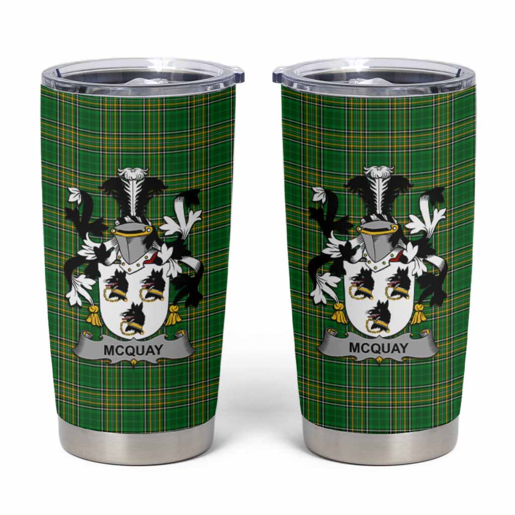 McQuay Irish Coat of Arms Insulated Tumbler Cup