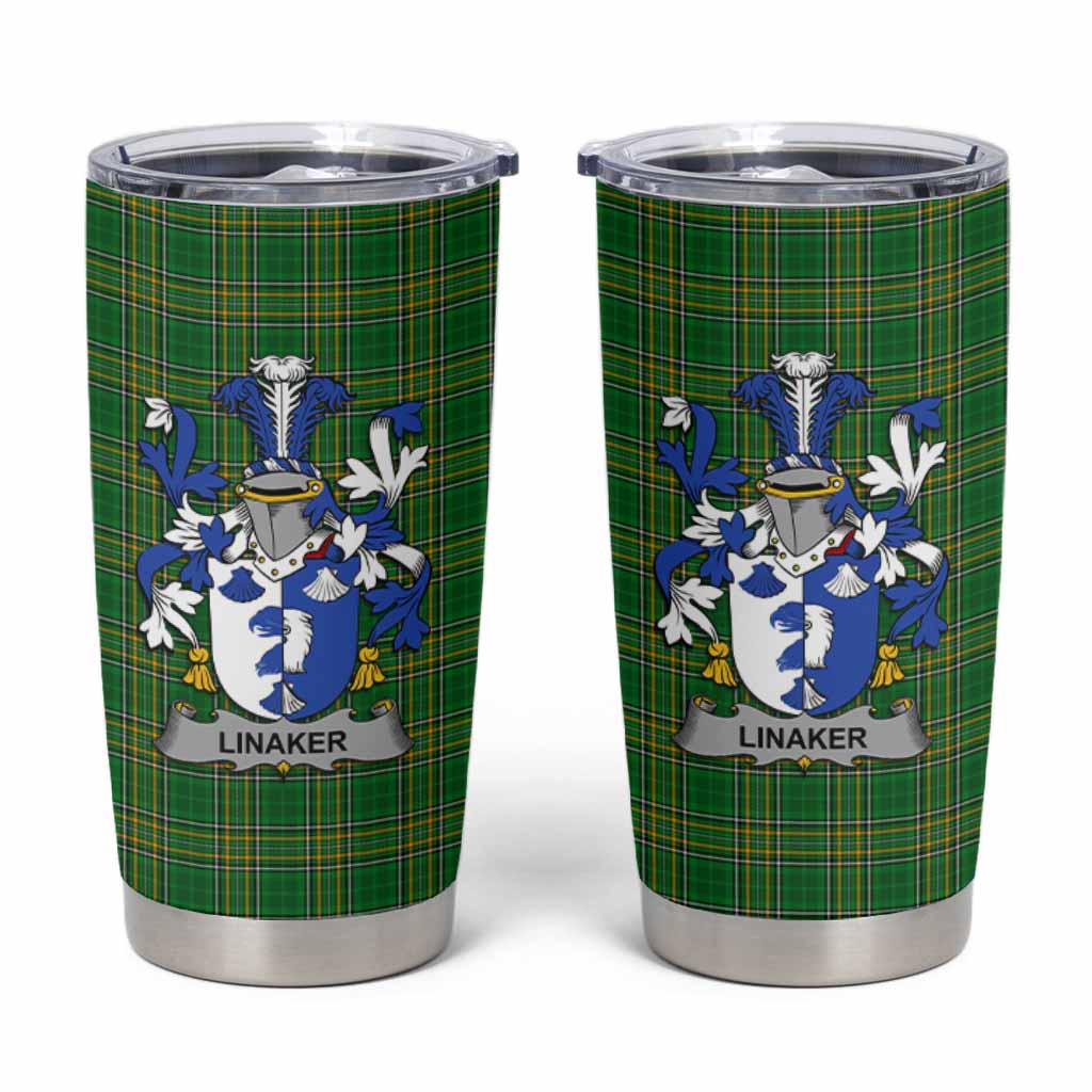 Linaker Irish Coat of Arms Insulated Tumbler Cup