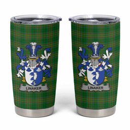 Linaker Irish Coat of Arms Insulated Tumbler Cup
