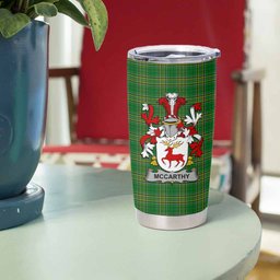 McCarthy Irish Coat of Arms Insulated Tumbler Cup