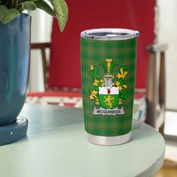 McGuiness Irish Coat of Arms Insulated Tumbler Cup