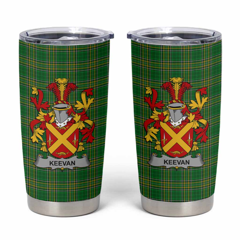 Keevan Irish Coat of Arms Insulated Tumbler Cup