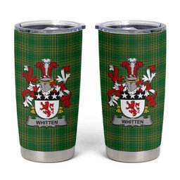 Whitten Irish Coat of Arms Insulated Tumbler Cup