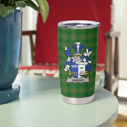 Sheehy Irish Coat of Arms Insulated Tumbler Cup