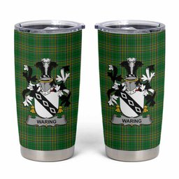Waring Irish Coat of Arms Insulated Tumbler Cup