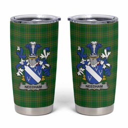 Needham Irish Coat of Arms Insulated Tumbler Cup
