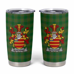 Muschamp Irish Coat of Arms Insulated Tumbler Cup
