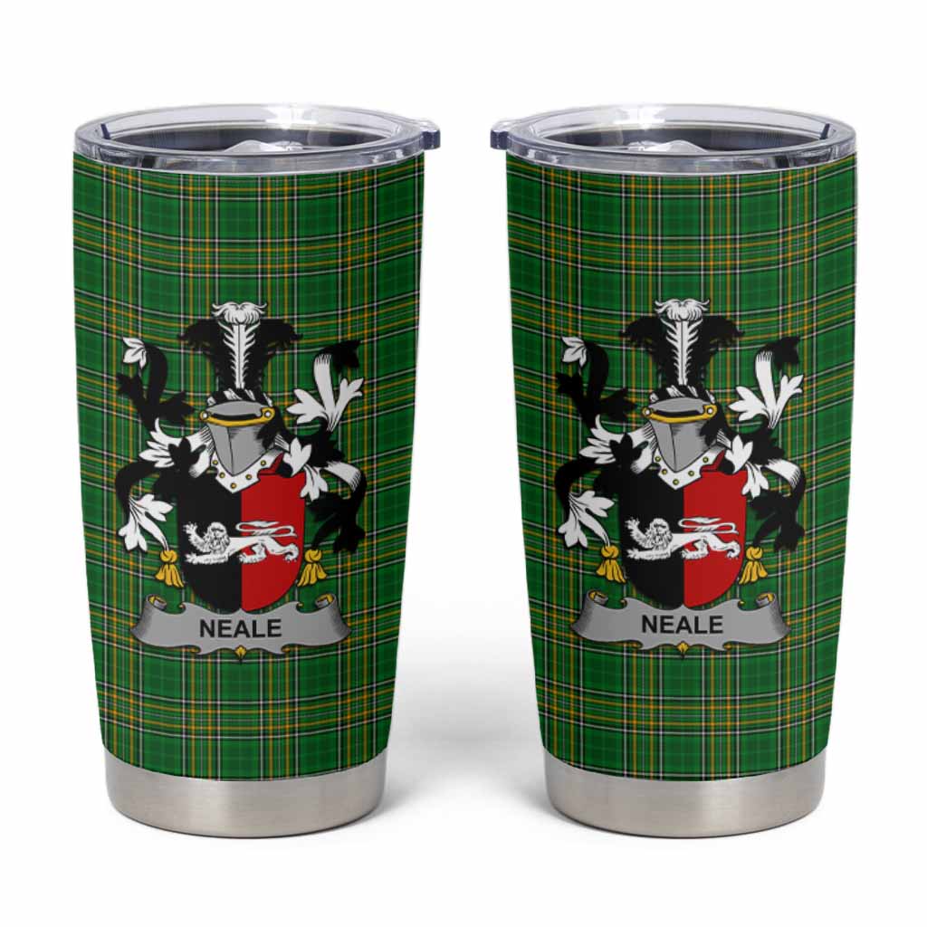 Neale Irish Coat of Arms Insulated Tumbler Cup