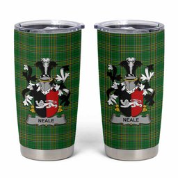 Neale Irish Coat of Arms Insulated Tumbler Cup
