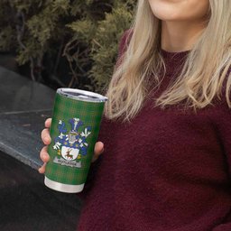 Rutledge Irish Coat of Arms Insulated Tumbler Cup