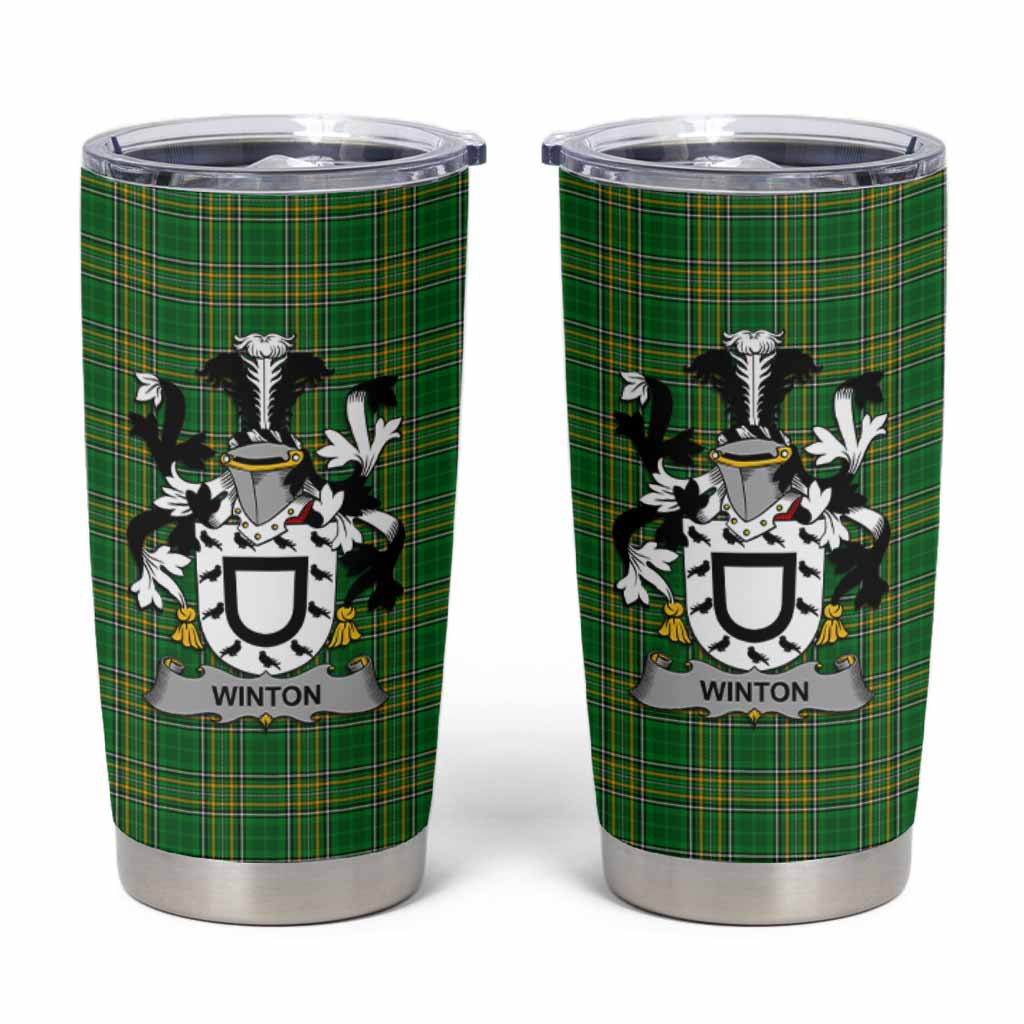Winton Irish Coat of Arms Insulated Tumbler Cup