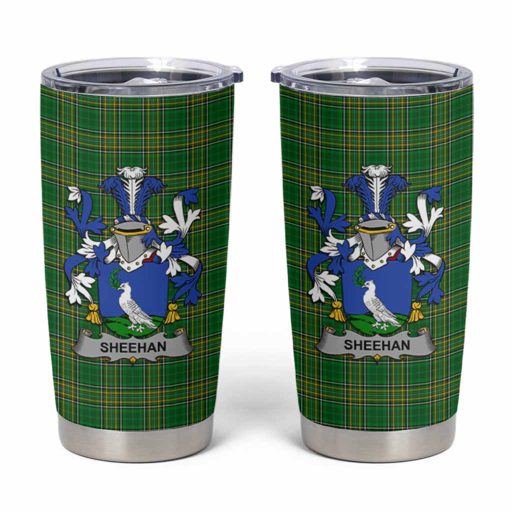 Sheehan Irish Coat of Arms Insulated Tumbler Cup