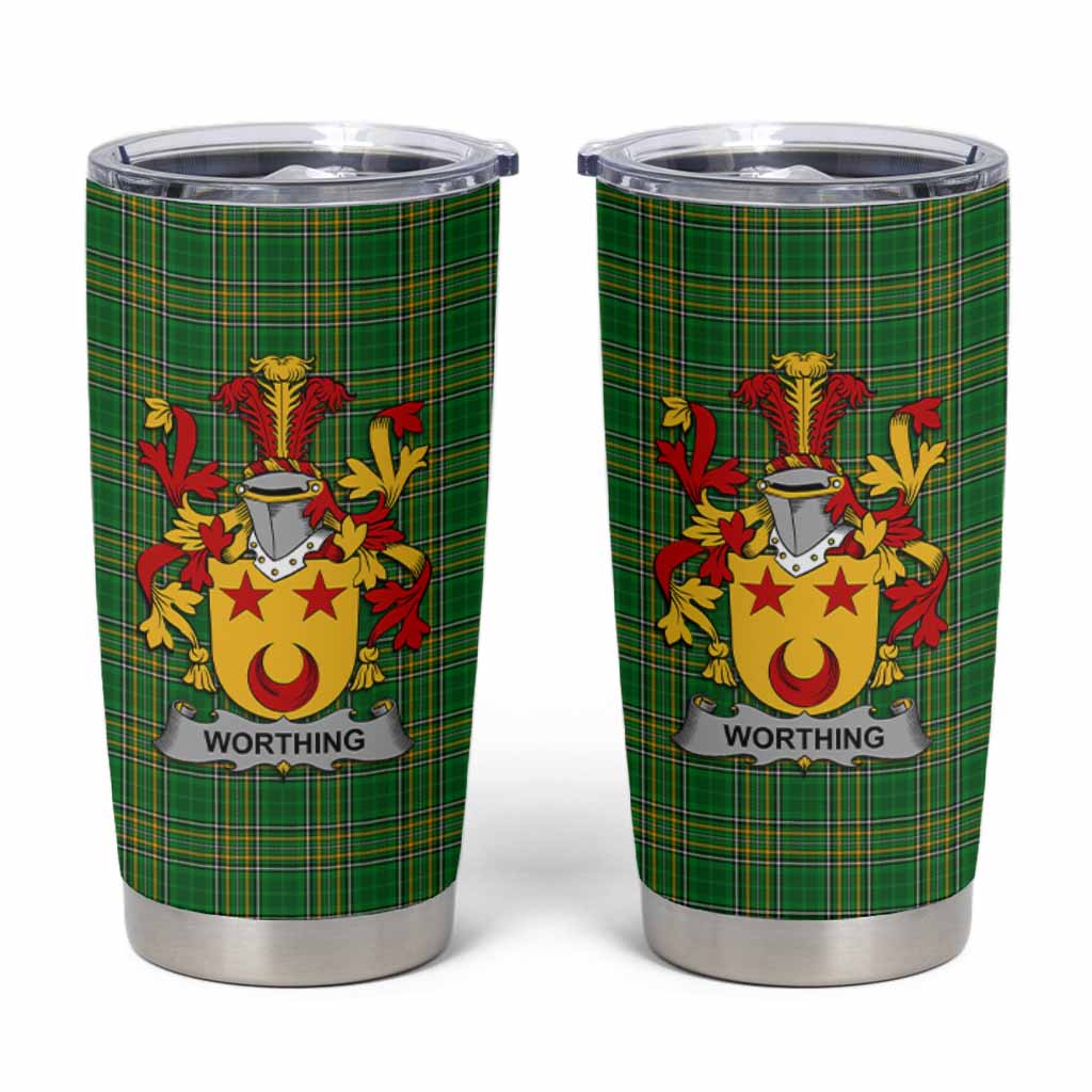 Worthing Irish Coat of Arms Insulated Tumbler Cup
