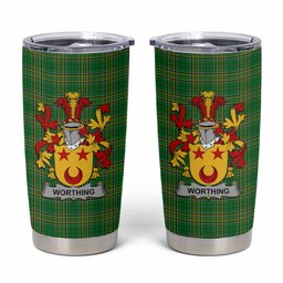 Worthing Irish Coat of Arms Insulated Tumbler Cup