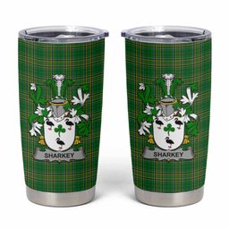 Sharkey Irish Coat of Arms Insulated Tumbler Cup