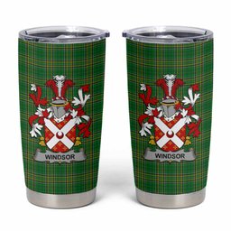Windsor Irish Coat of Arms Insulated Tumbler Cup