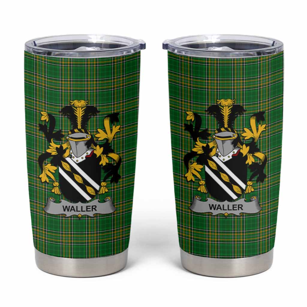 Waller Irish Coat of Arms Insulated Tumbler Cup