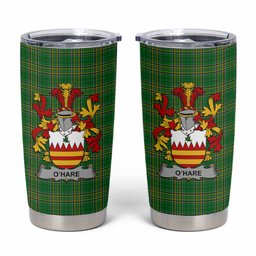 O'Hare Irish Coat of Arms Insulated Tumbler Cup