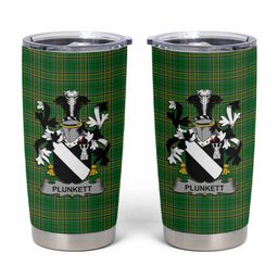 Plunkett Irish Coat of Arms Insulated Tumbler Cup