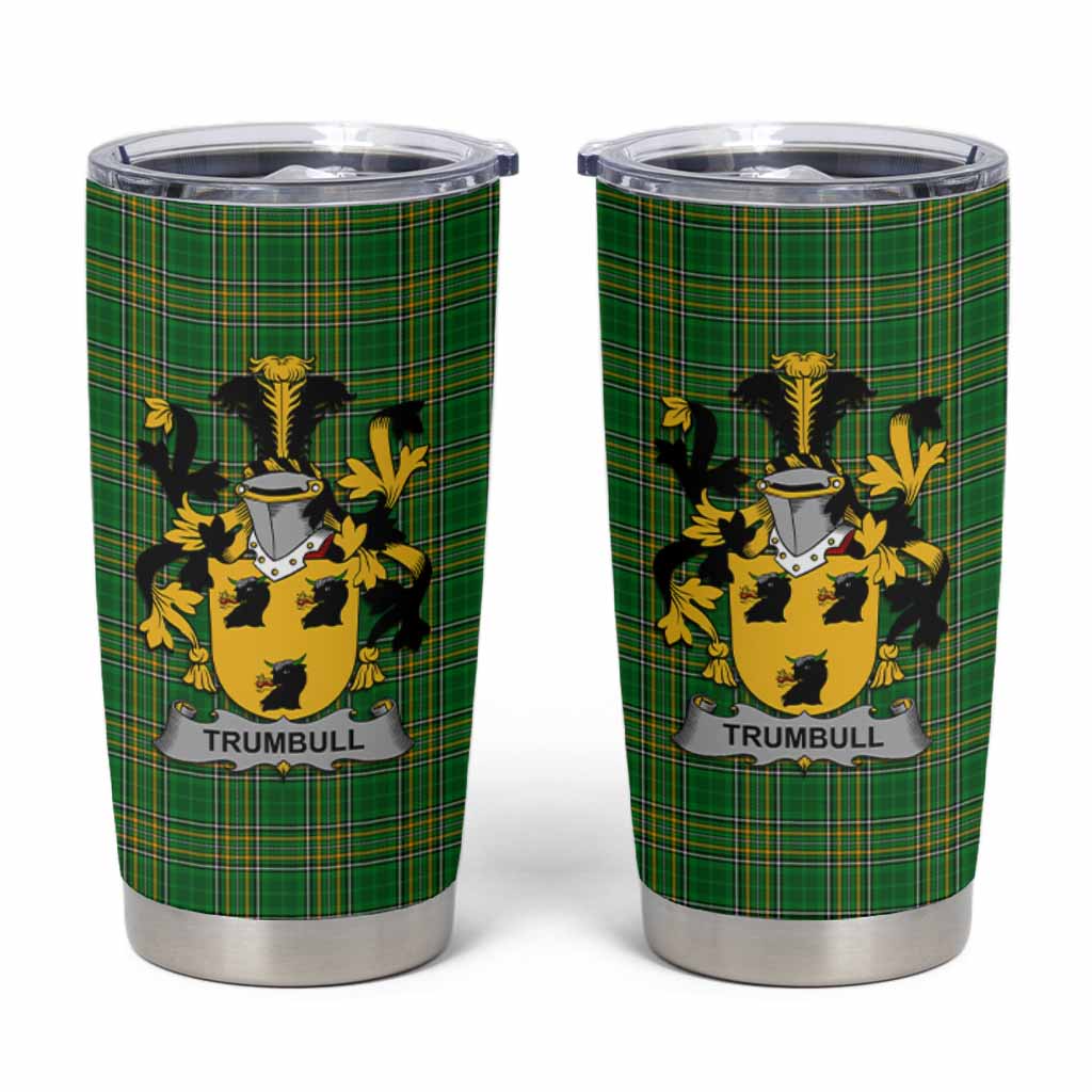 Trumbull Irish Coat of Arms Insulated Tumbler Cup