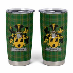 Trumbull Irish Coat of Arms Insulated Tumbler Cup