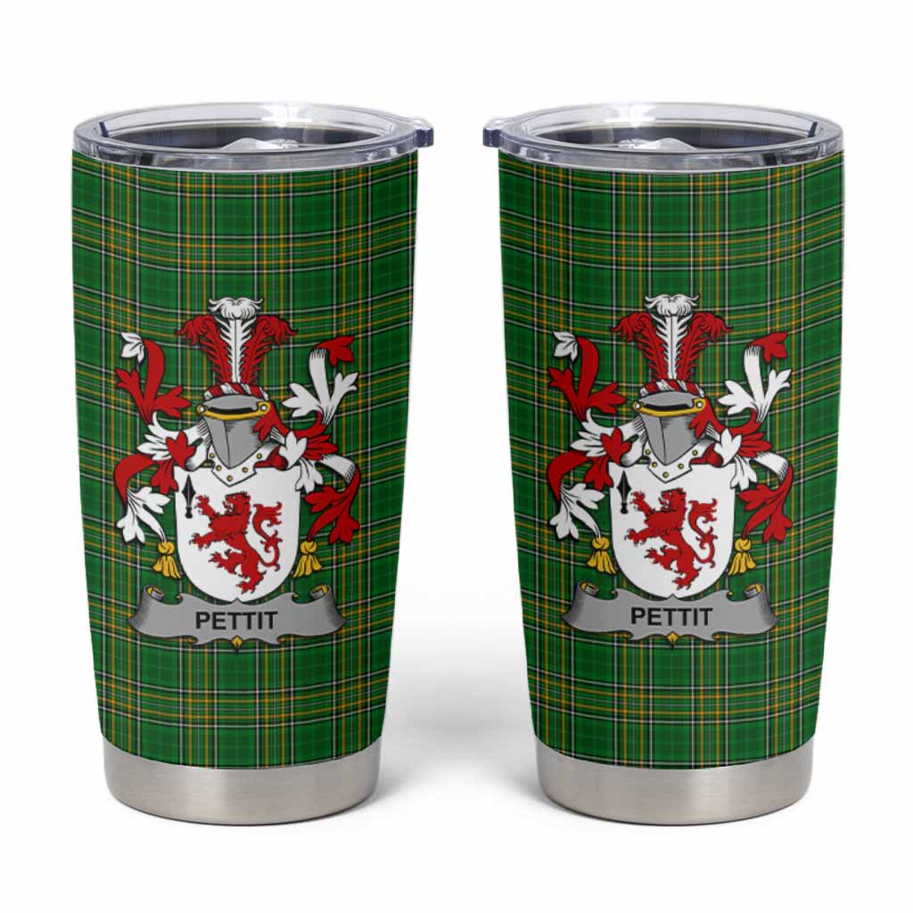 Pettit Irish Coat of Arms Insulated Tumbler Cup