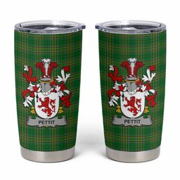 Pettit Irish Coat of Arms Insulated Tumbler Cup