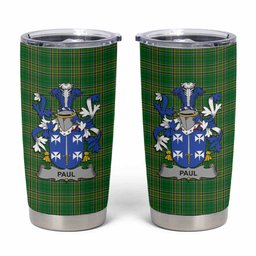 Paul Irish Coat of Arms Insulated Tumbler Cup