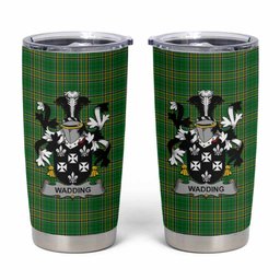 Wadding Irish Coat of Arms Insulated Tumbler Cup