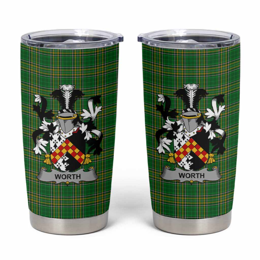 Worth Irish Coat of Arms Insulated Tumbler Cup