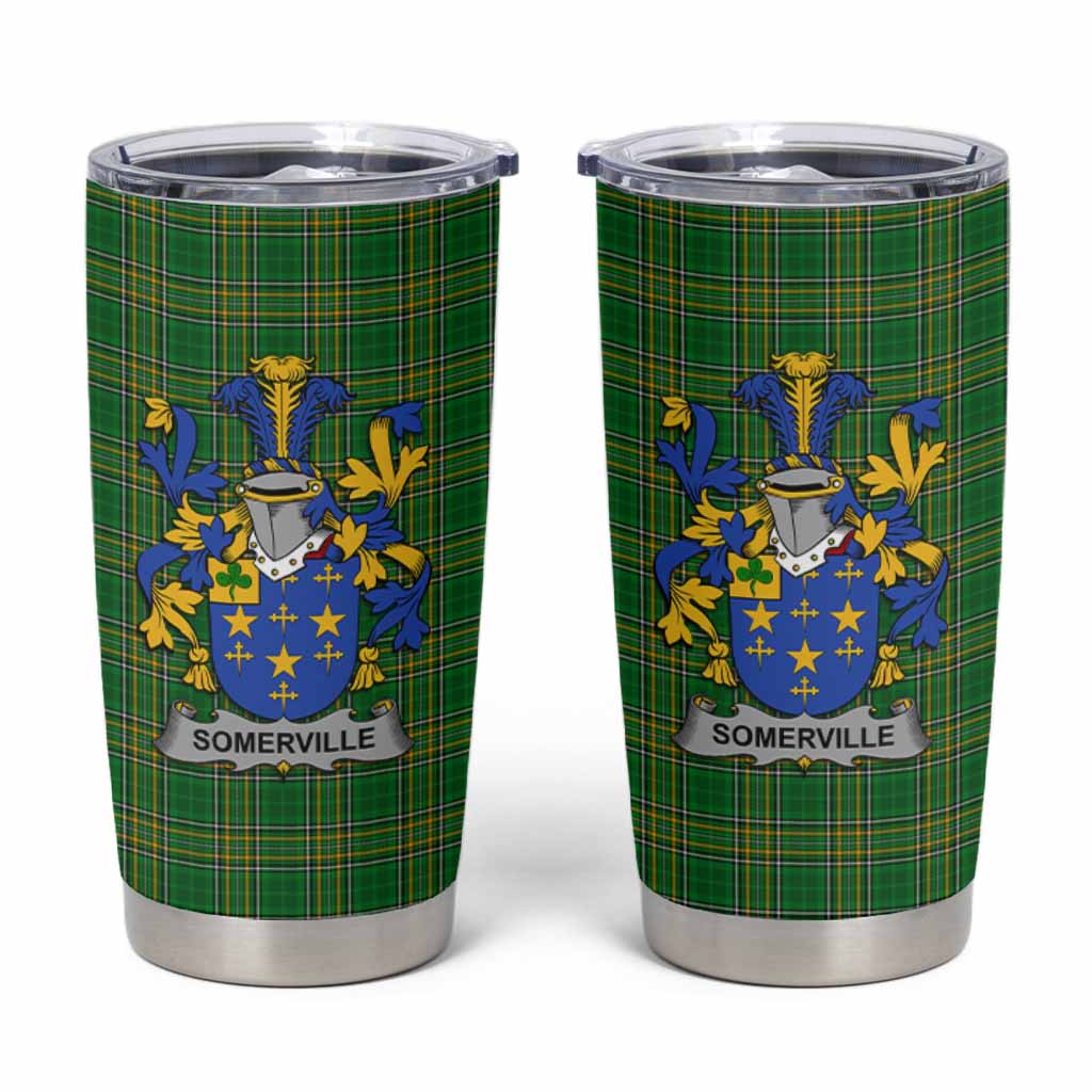 Somerville Irish Coat of Arms Insulated Tumbler Cup