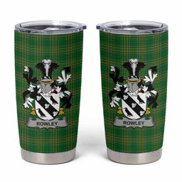 Rowley Irish Coat of Arms Insulated Tumbler Cup