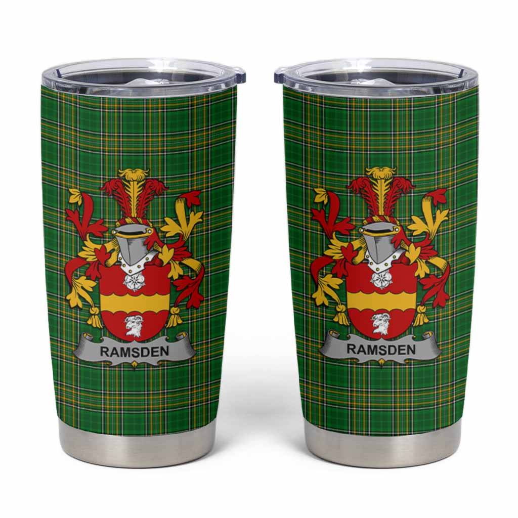 Ramsden Irish Coat of Arms Insulated Tumbler Cup