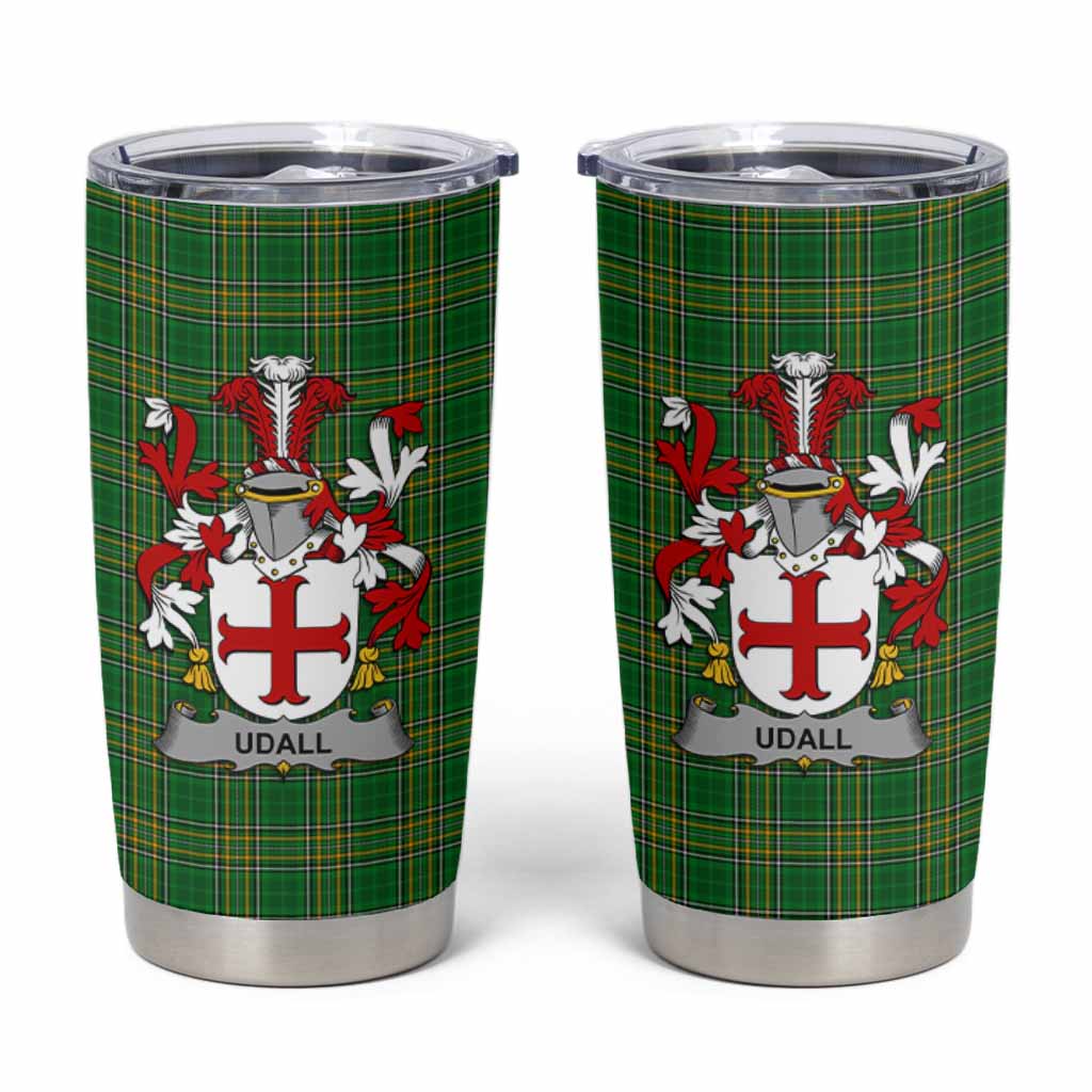 Udall Irish Coat of Arms Insulated Tumbler Cup