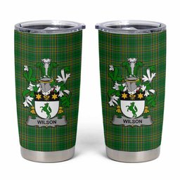 Wilson Irish Coat of Arms Insulated Tumbler Cup