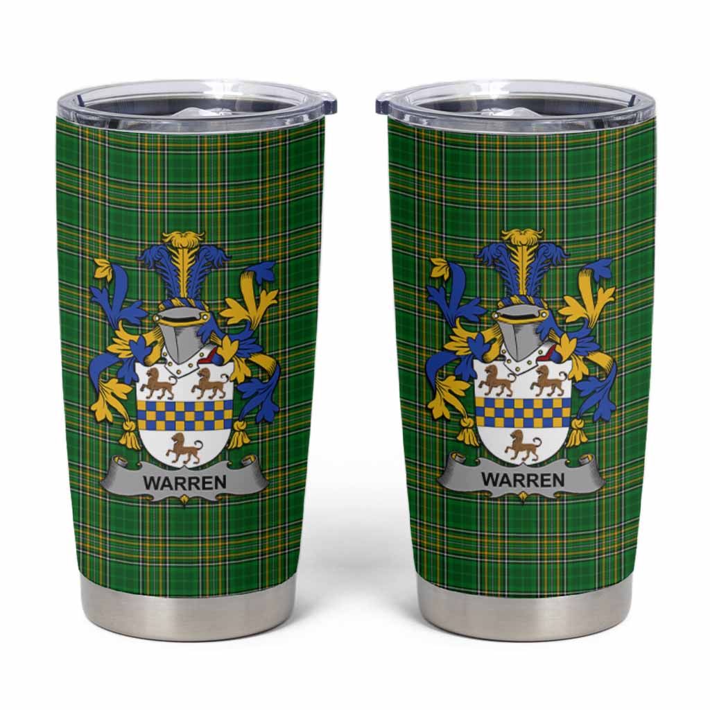 Warren Irish Coat of Arms Insulated Tumbler Cup