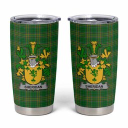 Sheridan Irish Coat of Arms Insulated Tumbler Cup