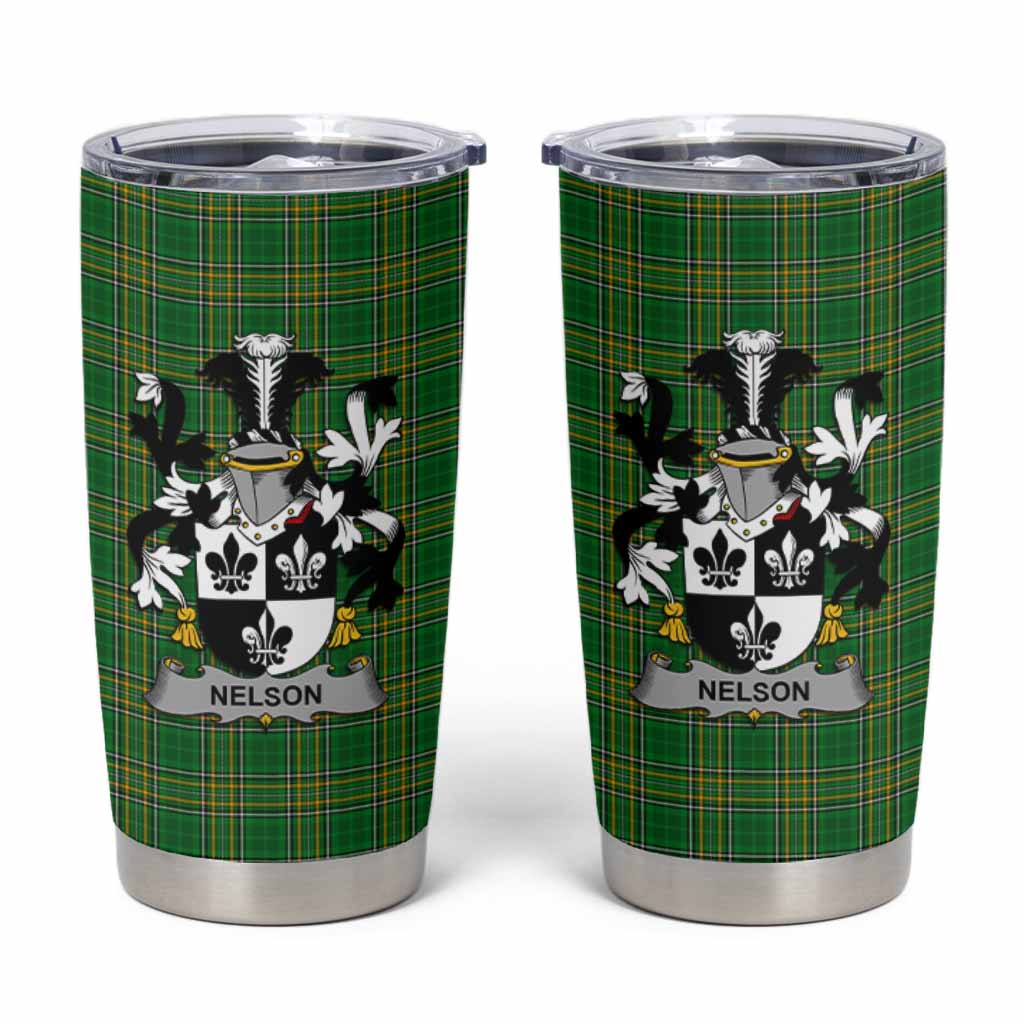 Nelson Irish Coat of Arms Insulated Tumbler Cup