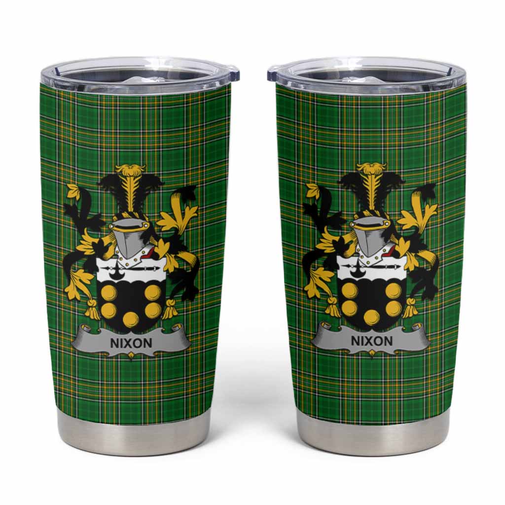 Nixon Irish Coat of Arms Insulated Tumbler Cup