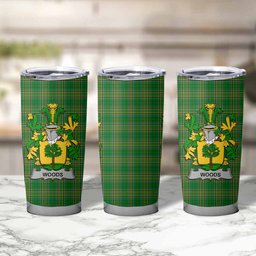 Woods Irish Coat of Arms Insulated Tumbler Cup