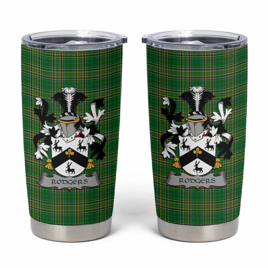 Rodgers Irish Coat of Arms Insulated Tumbler Cup