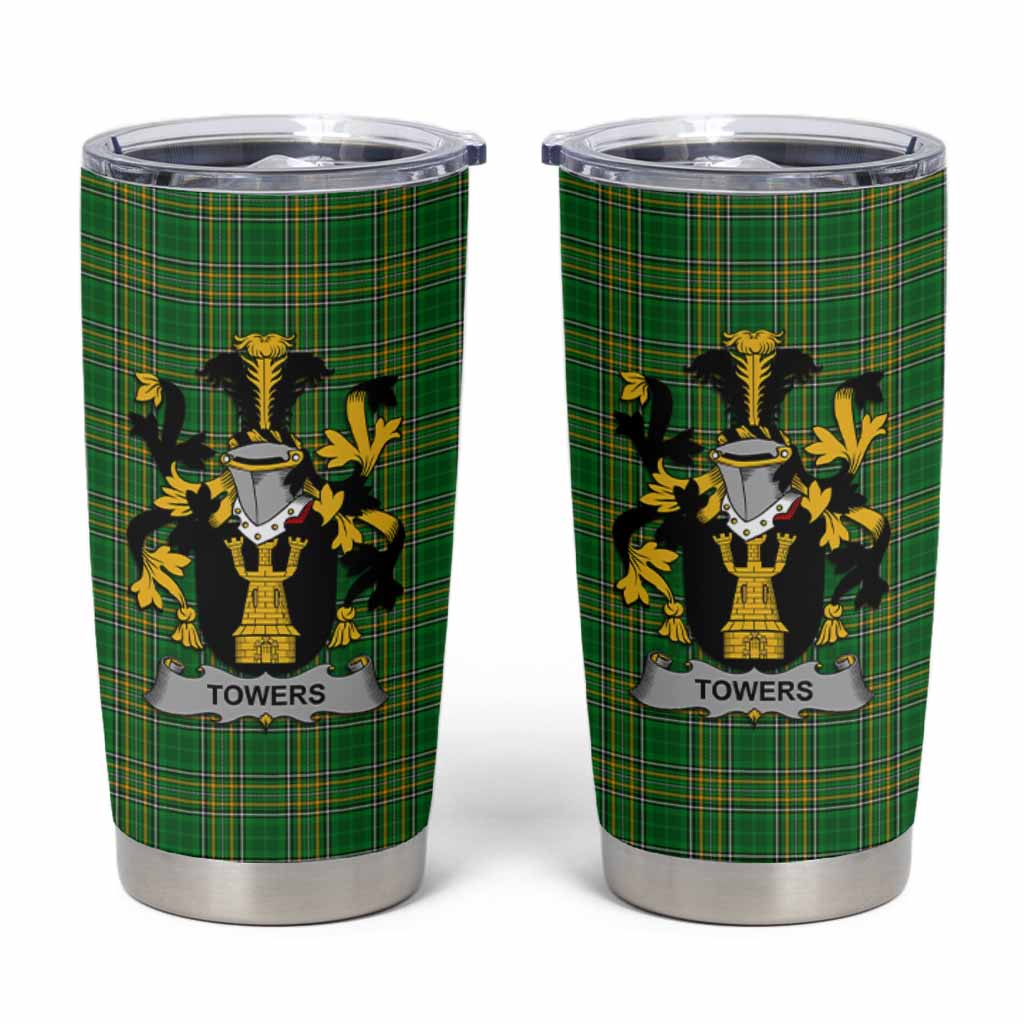 Towers Irish Coat of Arms Insulated Tumbler Cup