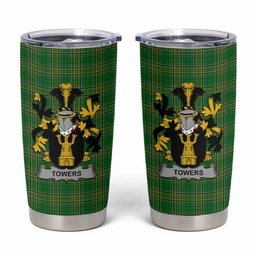 Towers Irish Coat of Arms Insulated Tumbler Cup