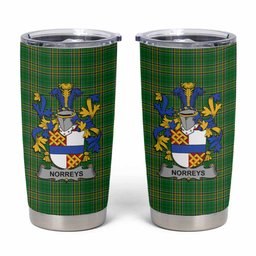 Norreys Irish Coat of Arms Insulated Tumbler Cup
