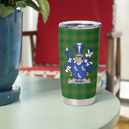 Nash Irish Coat of Arms Insulated Tumbler Cup